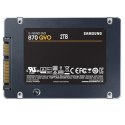 Samsung Samsung | SSD | 870 QVO | 2000 GB | SSD form factor 2.5" | SSD interface SATA III | Read speed 560 MB/s | Write speed 530 MB/s