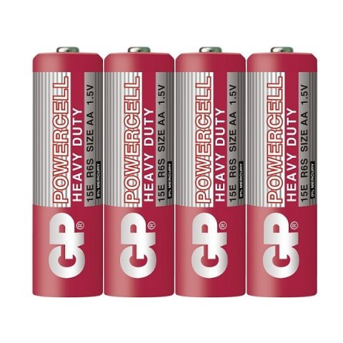 GP BATTERY BATERIA POWERCELL 1.5V R6 4 SZTUKI