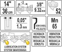 YATO ŁAŃCUCH TNĄCY DO PILARKI 14'' 3/8' 1.3MM 52Z