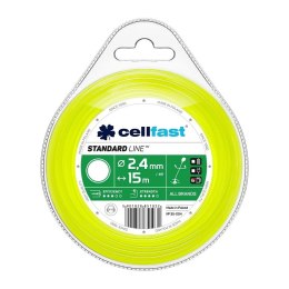 CELL-FAST ŻYŁKA DO WYKASZARKI OKRĄGŁA 2.4MM 15M