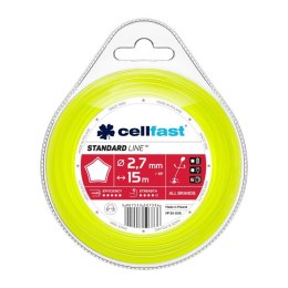 CELL-FAST ŻYŁKA DO WYKASZARKI GWIAZDKA 2.7MM 15M