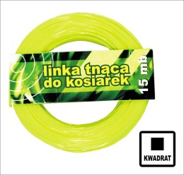 CELL-FAST ŻYŁKA DO WYKASZARKI KWADRAT 3.0MM 15M