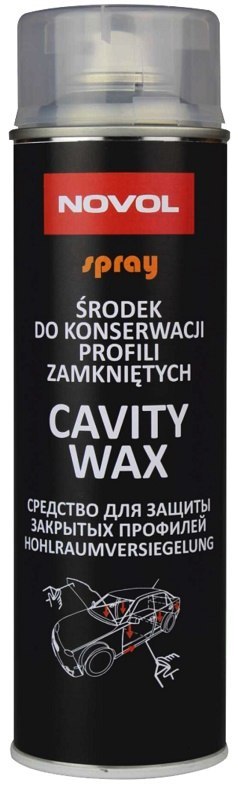 NOVOL ŚRODEK DO KONSERWACJI PROFILI ZAMKNIĘTYCH CAVITY WAX 500 ML