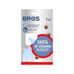 BROS KARTA DO USUWANIA KLESZCZY