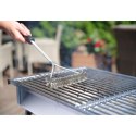 Szczotka druciana do grilla rusztu BBQ ze stali nierdzewnej KSZTAŁT Y 520x170 mm - Hendi 525432