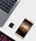 Adapter przejściówka ze złącza USB na USB-C OTG - czarny