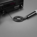 Przejściówka kabel audio do mikrofonu XLR żeński - 6.35 mm jack męski 3m czarny