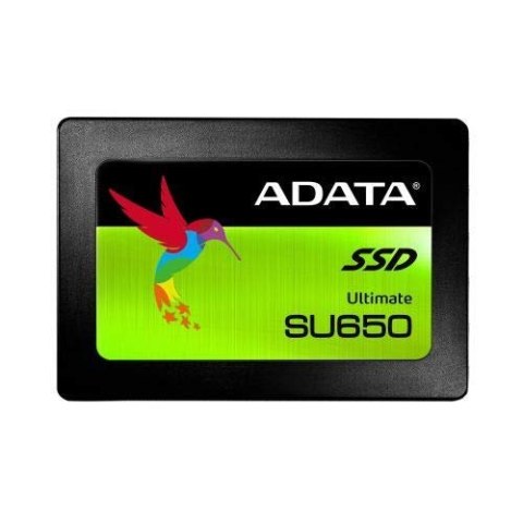 ADATA ADATA | Ultimate SU650 | ASU650SS-240GT-R | 240 GB | Format SSD 2,5" | Interfejs SSD SATA | Prędkość odczytu 520 MB/s | Prędkość