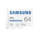 Samsung Samsung | PRO Endurance | MB-MJ64KA/EU | 64 GB | Karta pamięci microSD | Pamięć flash klasy U1, V10, Class 10 | Adapter SD