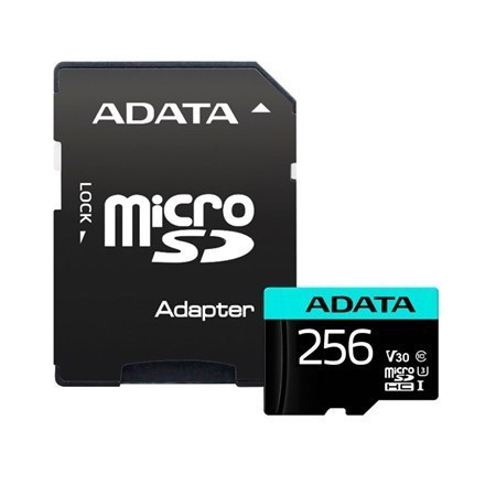 ADATA Karta pamięci ADATA Premier Pro 256 GB micro SDXC z Adapterem