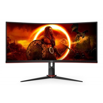 AOC Monitor AOC CU34G2XP/BK 34" VA 3440x1440px 21:9 1ms Czarny 2x HDMI 180Hz