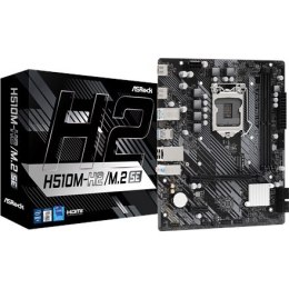 ASRock ASRock | H510M-H2/M.2 SE | Rodzina procesora Intel | Gniazdo procesora LGA1200 | DDR4 | Ilość złączy SATA 4