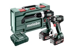 METABO ZESTAW COMBO 18V BS 18 LT BL + SSD 18 LT 200 BL 2*5.2AH