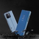 Błyszczące etui z klapką do Xiaomi Redmi 11A / Poco C55 / Redmi 12C Clear View Case czarny