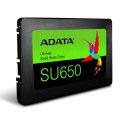 ADATA ADATA | Ultimate SU650 | 256 GB | Format dysku SSD 2,5" | Interfejs SSD SATA 6 Gb/s | Prędkość odczytu 520 MB/s | Prędkość zapis