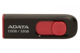 ADATA ADATA | C008 | 32 GB | USB 2.0 | Czarny/Czerwony