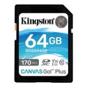 Kingston Kingston | Canvas Go! Plus | 64 GB | SD | Pamięć flash klasy 10