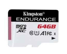 Kingston Kingston | Endurance | UHS-I U1 | 64 GB | micro SDXC | Pamięć flash klasy 10