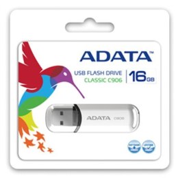 ADATA ADATA Pamięć USB 32 GB biały | C906 | USB 2.0 - Pojemna i niezawodna pamięć przenośna ADATA C906 o pojemności 32 GB, zapewniając