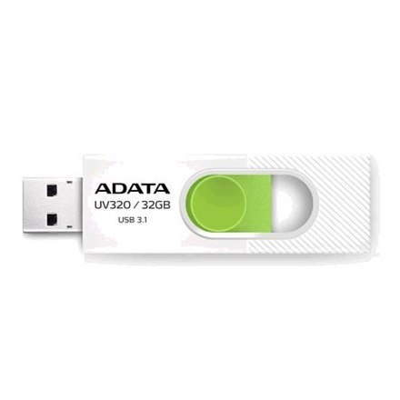 ADATA ADATA | UV320 | 32 GB | USB 3.1 | Biały/Zielony