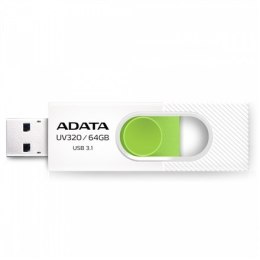 ADATA ADATA UV320 64 GB Pendrive USB 3.1 Biało-Zielony