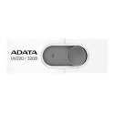 ADATA Ultranowoczesny pendrive ADATA UV220 o pojemności 32 GB w eleganckim białym i szarym kolorze. Przechowuj i przesyłaj dane w styl