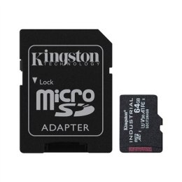 Kingston Kingston UHS-I | 64 GB | Karta przemysłowa microSDHC/SDXC | Klasa pamięci Flash Class 10, UHS-I, U3, V30, A1 | Adapter SD