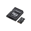 Kingston Kingston UHS-I | 64 GB | Karta przemysłowa microSDHC/SDXC | Klasa pamięci Flash Class 10, UHS-I, U3, V30, A1 | Adapter SD