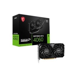 MSI MSI | GeForce RTX 4060 VENTUS 2X BLACK 8G OC | NVIDIA GeForce RTX 4060 | 8 GB