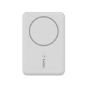 Powerbank bezprzewodowy Belkin BoostCharge Magnetic Wireless Power Bank 2.5K MagSafe Compatible 2500mAh White