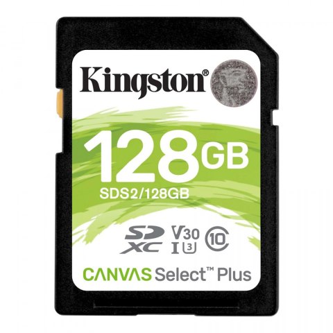 Kingston Kingston | Canvas Select Plus | 128 GB | SDHC | Pamięć flash klasy 10