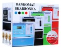 ND28_10338_ZGR_LK-G973_CR Bankomat z kartą Skarbonka dla dzieci 3+ czerwony Interaktywne funkcje + Tryb oszczędzania