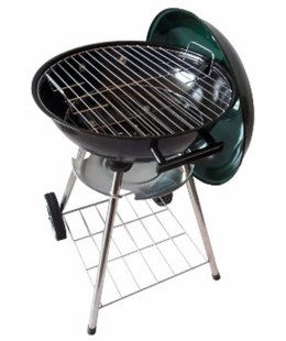 UN GRILL OKRĄGŁY RUSZT CHROMOWANY ŚR. 38,5CM