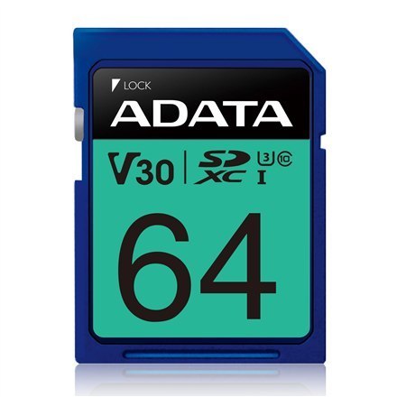 ADATA ADATA | Premier Pro | UHS-I | 64 GB | SDXC | Pamięć flash klasy 10