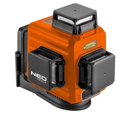 NEO LASER 3D CZERWONY,UCHWYT MAGNETYCZNY, ŁADOWARKA, WALIZKA