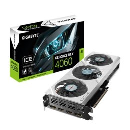 Gigabyte Gigabyte GV-N4060EAGLEOC ICE-8GD | NVIDIA | 8 GB | GeForce RTX 4060 | GDDR6 | Taktowanie pamięci 2505 MHz