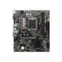 MSI MSI | PRO H610M-G | Rodzina procesorów Intel | Gniazdo procesora LGA1700 | DDR5 | Obsługiwane interfejsy dysków twardych SATA, M