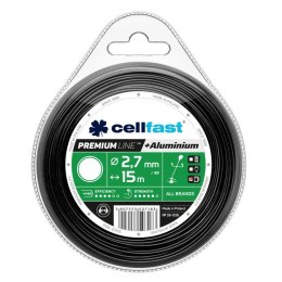 CELL-FAST ŻYŁKA DO WYKASZARKI OKRĄGŁA PREMIUM 2.7MM 15M