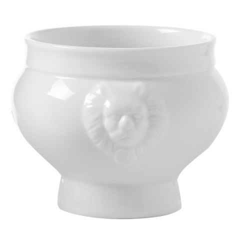 Miska na zupę LIONHEAD biała porcelana 2L - Hendi 784730