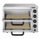 Profesjonalny piec do pizzy podwójny 2 x 40cm 3000W 230V Royal Catering