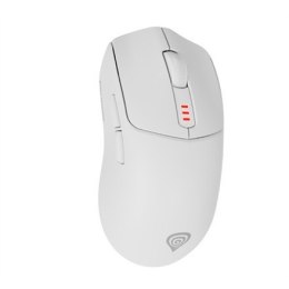 Genesis Zircon 500 | Bezprzewodowa mysz dla graczy | 2,4 GHz, Bluetooth, USB | Biały