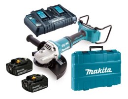 MAKITA SZLIFIERKA KĄTOWA AKUMULATOROWA 230MM 2*18V 2*5.0AH