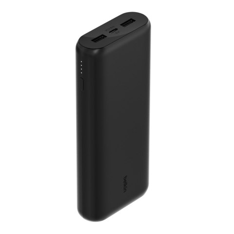 Powerbank Belkin BoostCharge 3-Port Compact Power Bank 20K with PD 20W 2xUSB-A + 1xUSB-C 20000mAh 20W Black