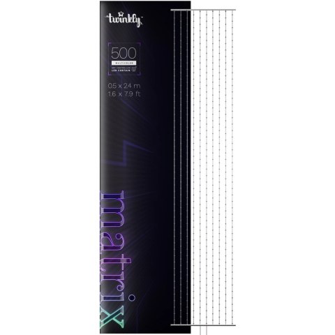 Twinkly Twinkly|Matrix Smart LED Lights 500, 0.5x2.4m|RGB Multicolor