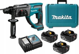 MAKITA MŁOT UDAROWY OBROTOWY AKUMULATOROWY 18V 3*5.0AH