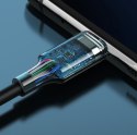 Kabel przewód USB-C 5A szybkie ładowanie PD QC 1m biały