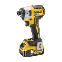 DEWALT ZESTAW NARZĘDZI DCD796+DCF887 2*5,0AH