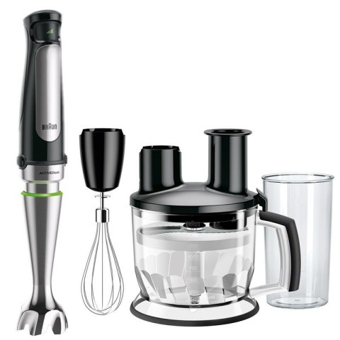 Braun Braun | Hand Blender | MQ7075 | Hand Blender | 1000 W | Number of speeds 1 | Turbo mode | Chopper | Black