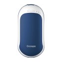 Ogrzewacz do rąk z funkcją powerbanku Ocoopa HotPal PD 5000 mAh, USB-C biało-niebieski