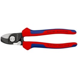 KNIPEX NOŻYCE DO KABLI ZE SPRĘŻYNĄ ROZWIERAJĄCĄ 165MM